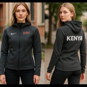 ✔️ New✔️ NIKE Pro Elite Team Kenya Jacket